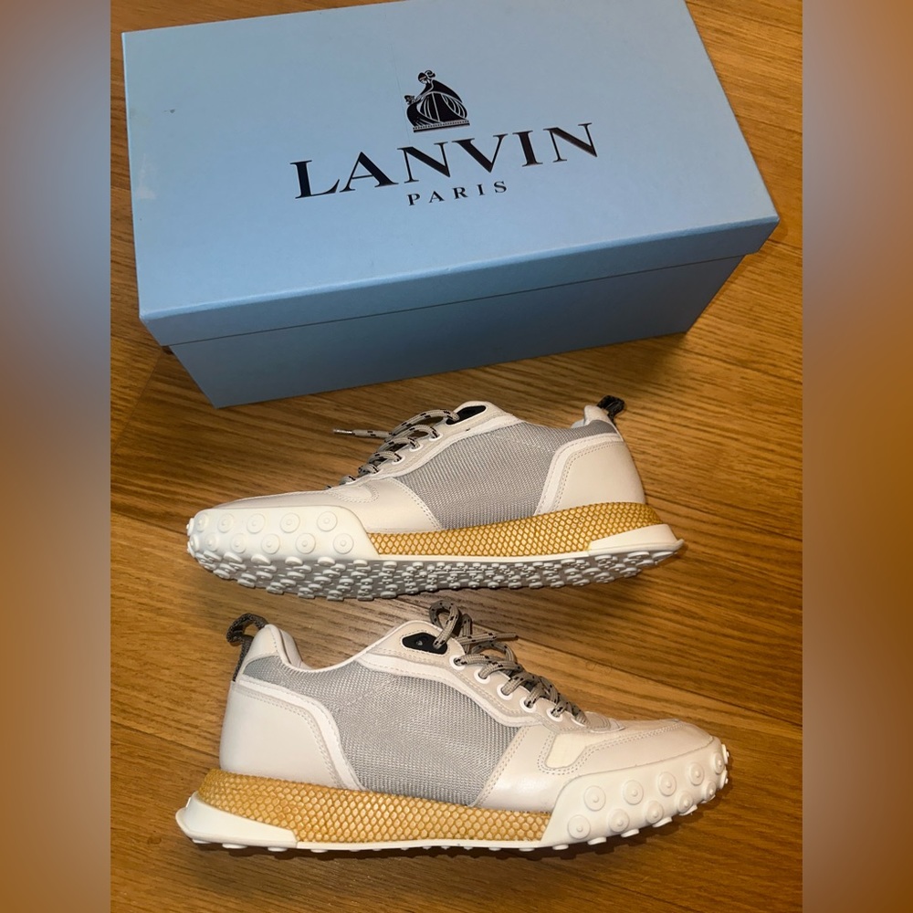 LANVIN SKBOLA-RISO SNEAKERS men’s sneakers